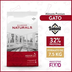 Alimento Gatos Activos de Interior Diamond Naturals 7,5 KG