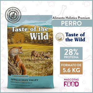 Alimento Perro Adulto Raza Pequeña Taste of the Wild Appalachian Valley Sabor Venado 5.6 KG
