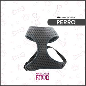Arnés Gris para perros Hey! talla M