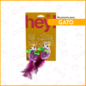 Juguete para Gatos Ratoncitos Mágicos Hey!