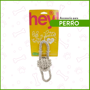 Juguete para perro Bola Manillas de cuerda Hey!