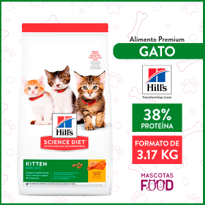 Alimento para Gatito Hill’s sabor Pollo 3.17 KG