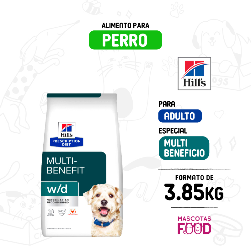 Hills para Perro Multibeneficio W/D 3.85 KG