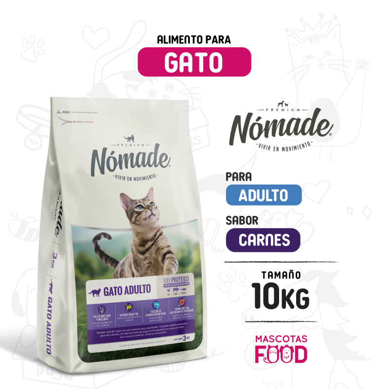 Nomade Gato Adulto 10 KG