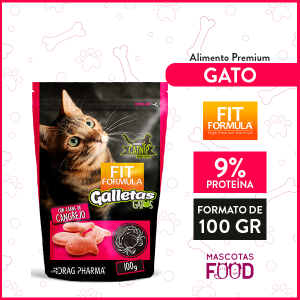 Galletas para Gato FIT Formula Sabor Cangrejo 100 GR.
