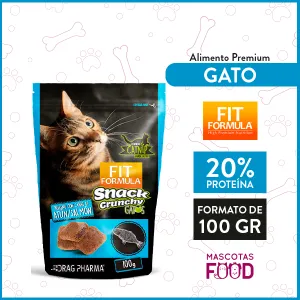 Galletas para Gato FIT Formula Sabor Atún y Salmón 100 GR.