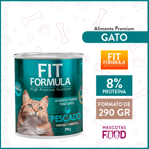 Alimento húmedo para Gato FIT FORMULA sabor Pescado 290grs.
