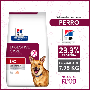 Alimento Perro Cuidados digestivos HILLS sabor Pollo 7.98 KG