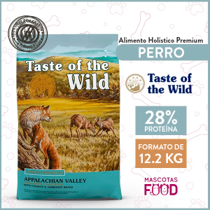 Alimento Perro Adulto Raza Pequeña Taste of the Wild Appalachian Valley Sabor Venado 12.2 KG