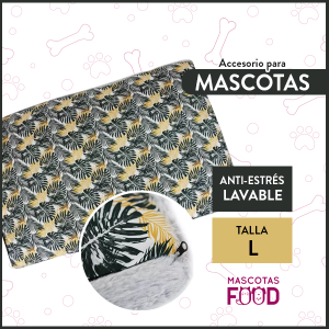 Colchón para mascotas anti-estrés lavable BRNX talla L
