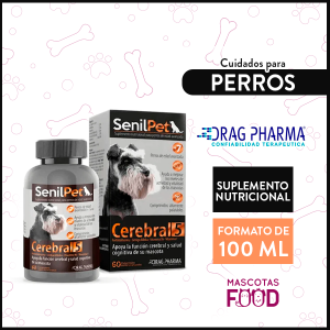 Senilpet Cerebral para Perros Drag pharma 60 comprimidos