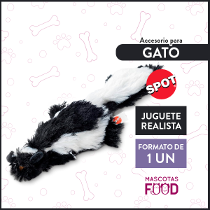 Juguete interactivo automático Zorrillo con Catnip Realista Spot 1 UN