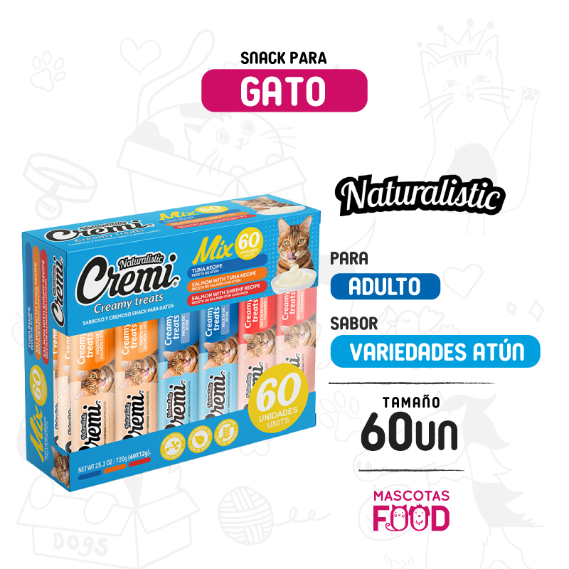 Cremi BOX Mix Atún 60 unidades 1 Cremi BOX Mix Atún 60 unidades