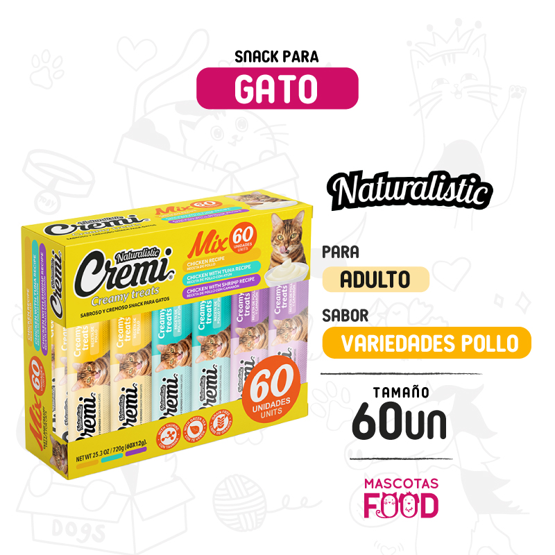 Cremi BOX Mix Pollo 60 unidades
