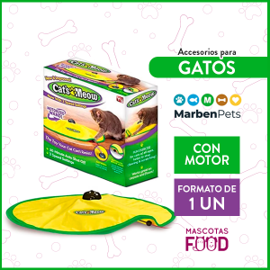 Juguete Interactivo motorizado para Gatos Marben Pets 1 UN.