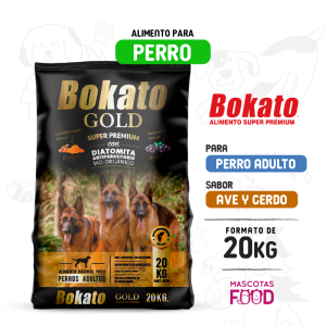 Alimento Adulto razas medianas y grandes Bokato Gold 20 KG