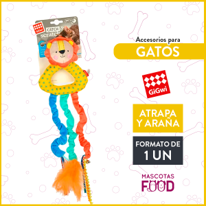 Juguete Catch & Scratch de Leon para Gatos GigWi