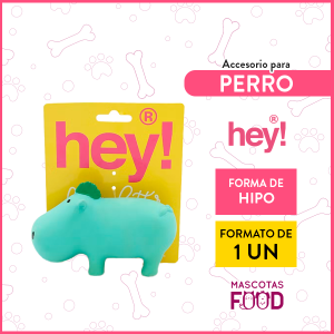 Juguete de Hipopotamo Hey! 13x8 CM