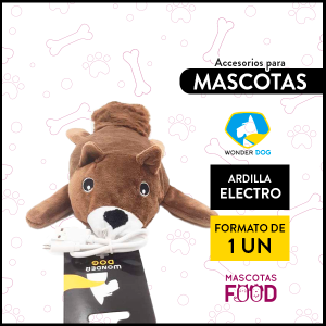 Juguete ardilla electrónica con movimientos Wonder Dog