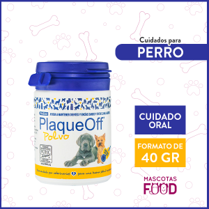 Cuidado Oral para Perros PlaqueOff® en polvo ProDen 40 GR