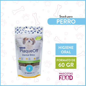 Snack Dental para perros raza pequeña PlaqueOff® ProDen 60 GR
