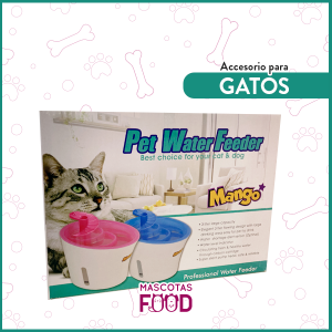 Bebedero para gatos modelo espiral 3L Mango