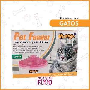 Bebedero para gatos modelo Flor Mango 1 UN