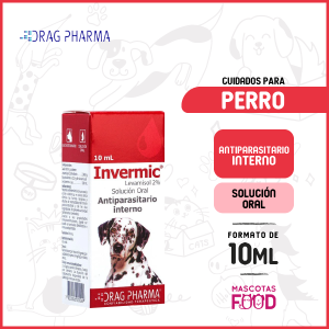 Antiparasitario para Perros Drag pharma Invermic 10 ML