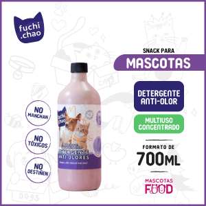 Detergente Multiuso para Mascotas fuchi.chao 700 ML