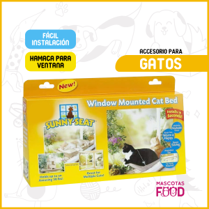 Hamaca para ventana para Gatos Marben Pets