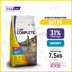 Alimento para gato adulto Vitalcan Cuidados Urinarios 7.5 KG