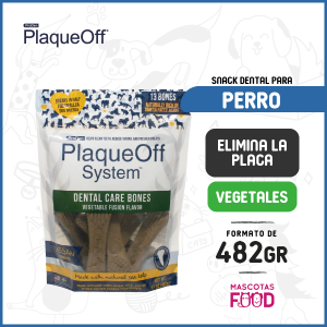 Snack cuidado dental Proden PlaqueOff Sabor Vegetales 482 GR
