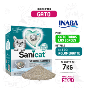 Arena sanitaria Sanicat Ultra aglomerante 7KG