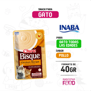 Snack Churu Bisque para Gatos Pollo 40 GR