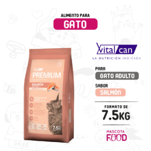 Alimento para gato adulto Vitalcan 7.5 KG