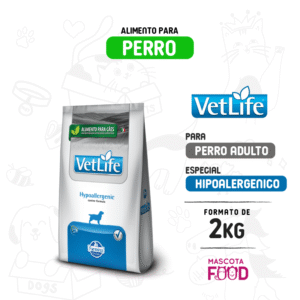 Alimento para Perros Hipoalergenico Vetlife 2 KG