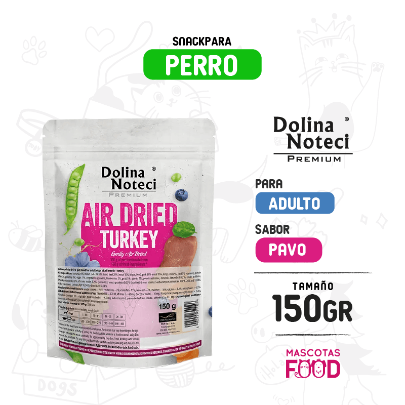 Snack Air Dried sabor Pavo 150 GR