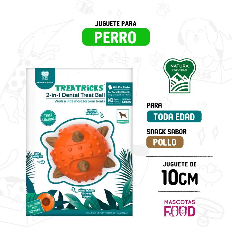 Pelota Treatricks 2 en 1 Dental