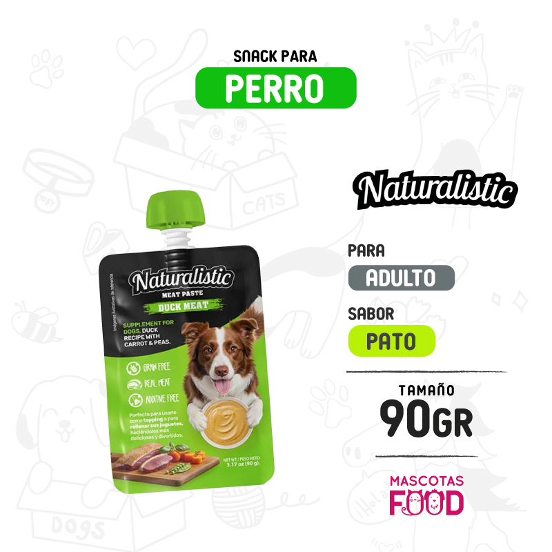 Inicio 26 Pasta de Pato Naturalistic 90 GR