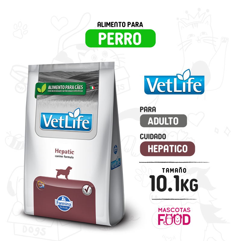 Vetlife para Perro Cuidado Hepatico 10.1 KG