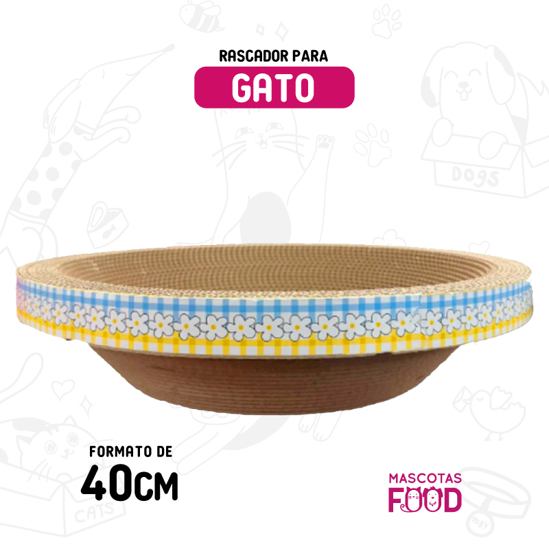 Cuenco rascador para Gato talla M 40 CM