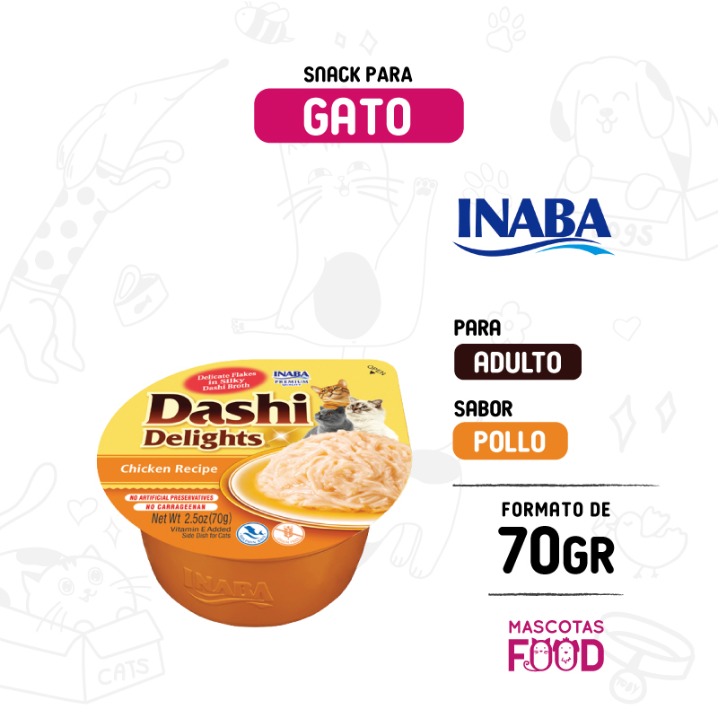 Dashi Delights para Gato sabor Pollo 70 GR