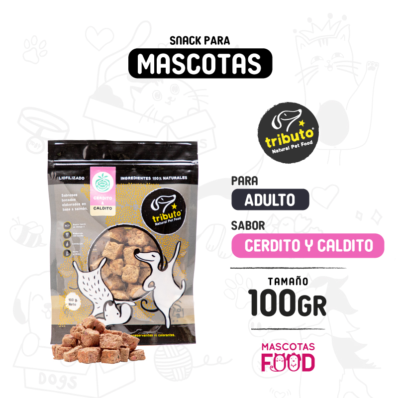 NEW HOME 21 Snack natural Tributo Original sabor Cerdito 100 GR
