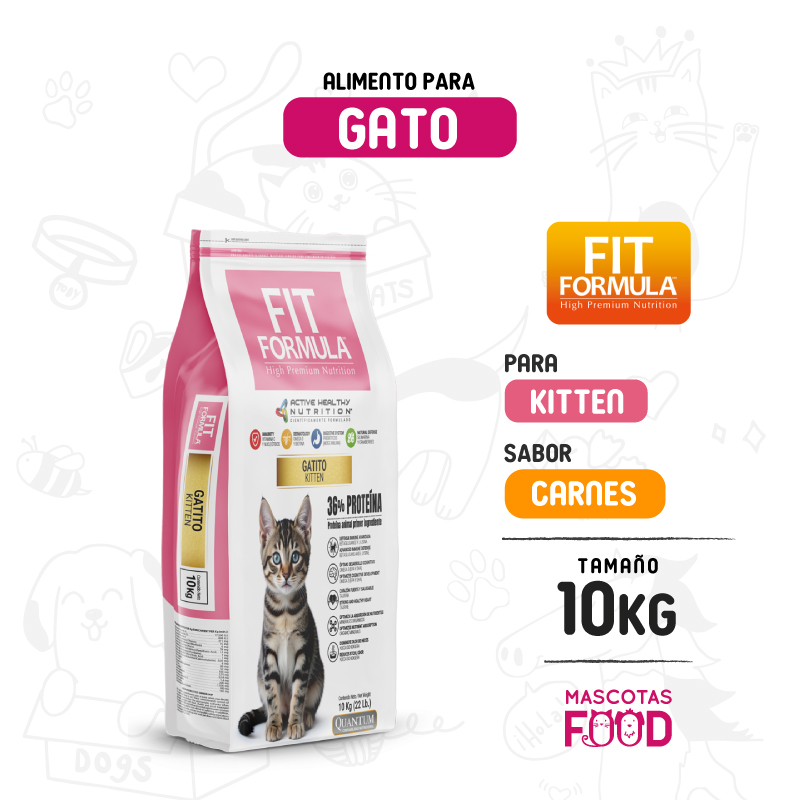 Inicio 26 Fit Formula para Gatito Kitten 10 KG